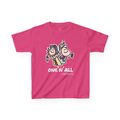 Kids “One’n’All Tee (Crayon Effect/Border White)