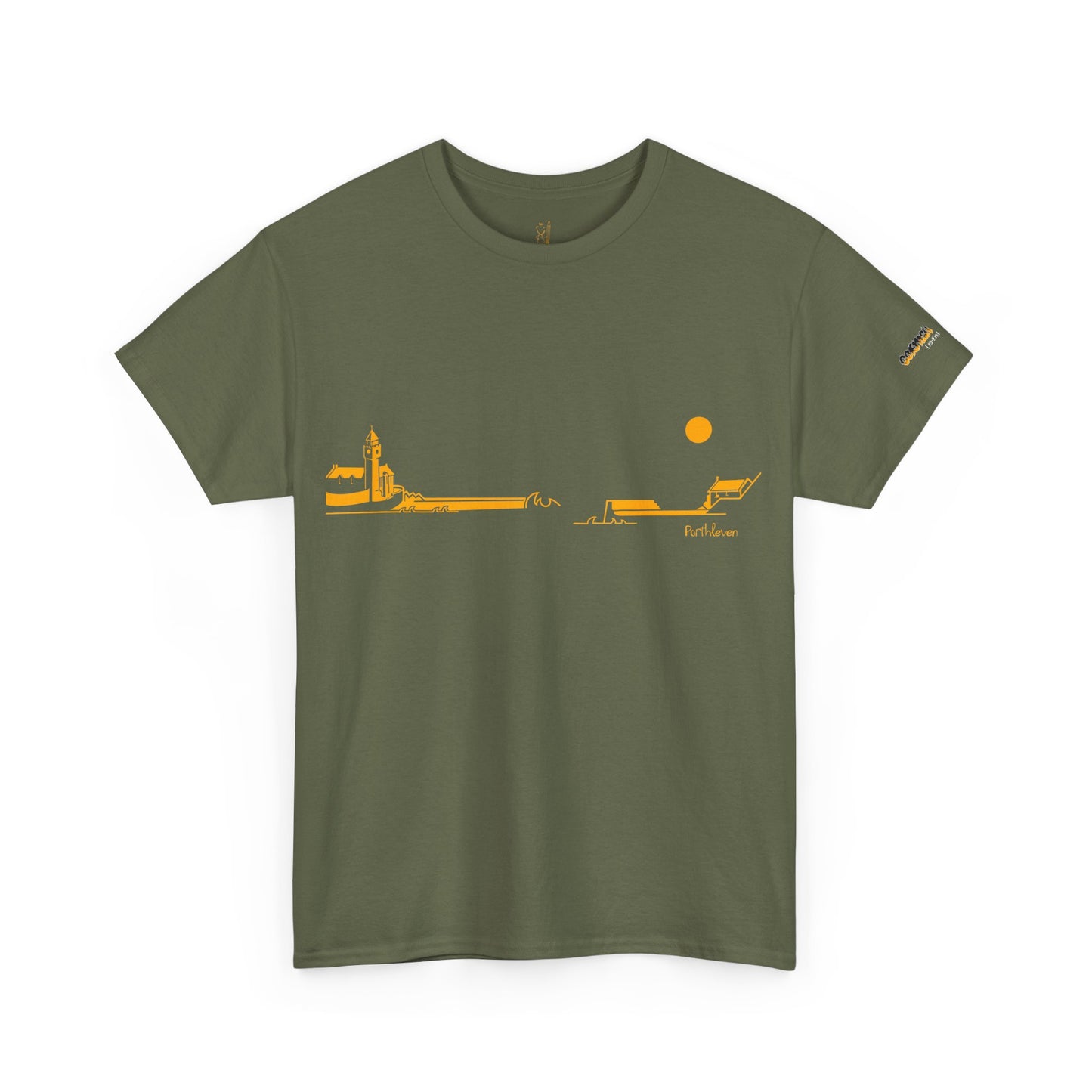 Porthleven Harbour - Unisex Cotton Tee