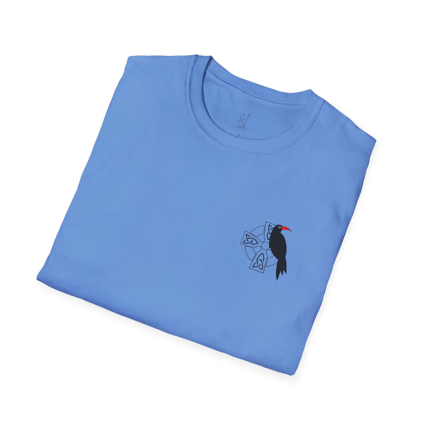 Chough & Cornish Cross T-Shirt (Light Colours)