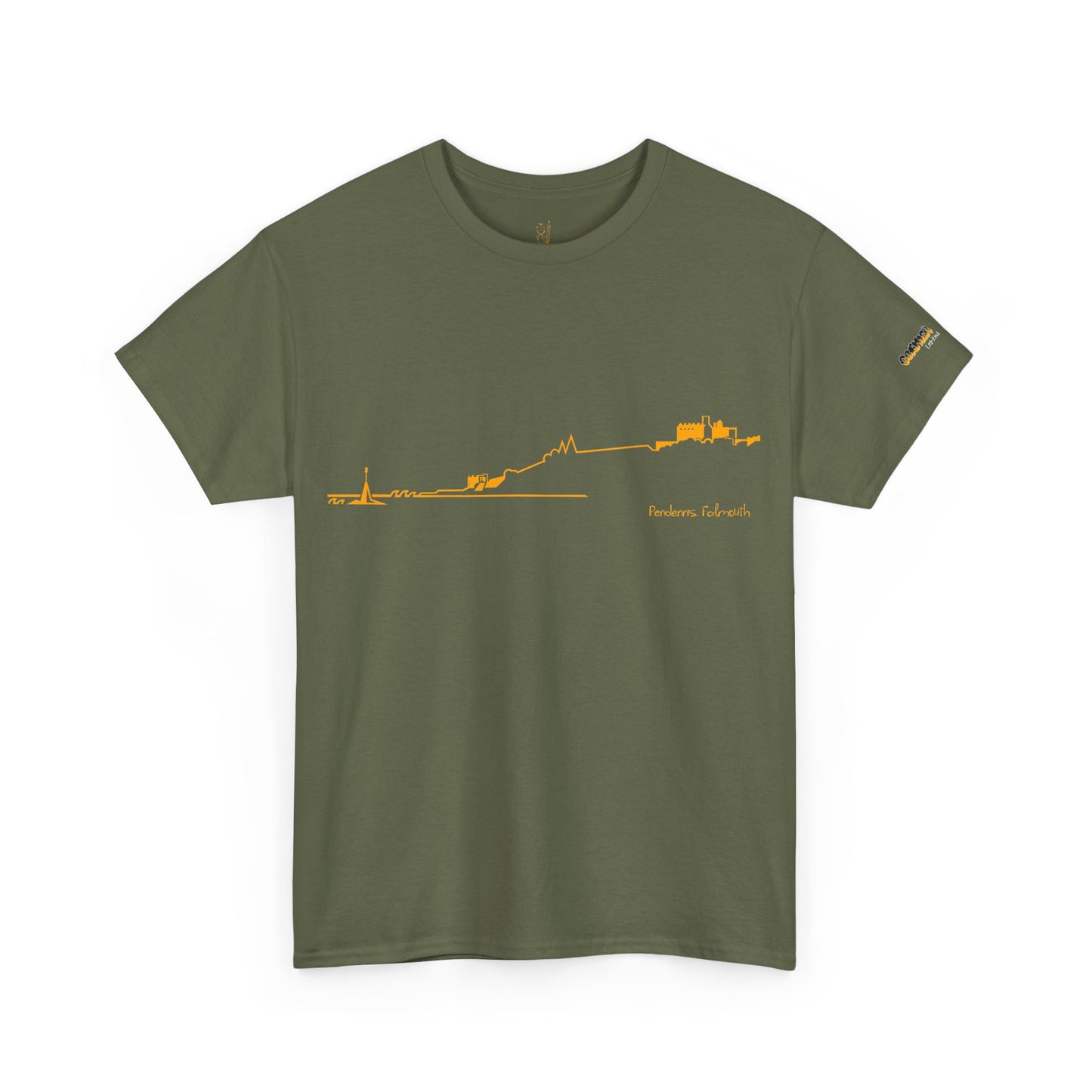 Pendennis Point, Falmouth - Cornish Inspired - Cotton T-Shirt