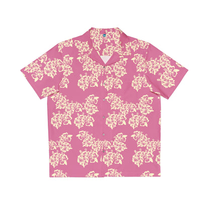 Hibiscus Blush  -Short Sleeved Shirt