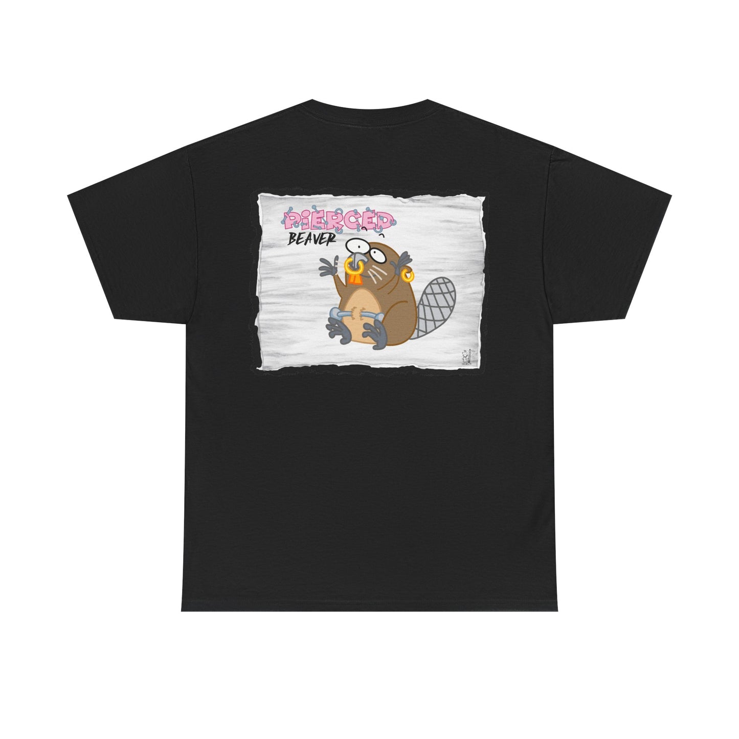 "Pierced Beaver” T-Shirt