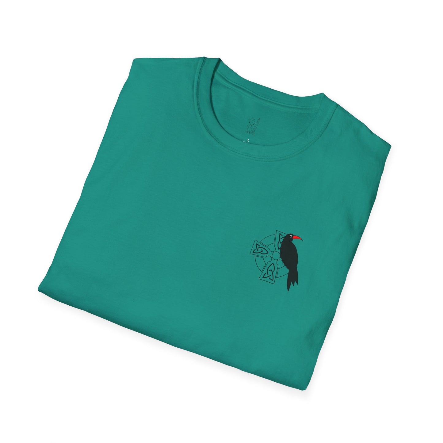Chough & Cornish Cross T-Shirt (Light Colours)
