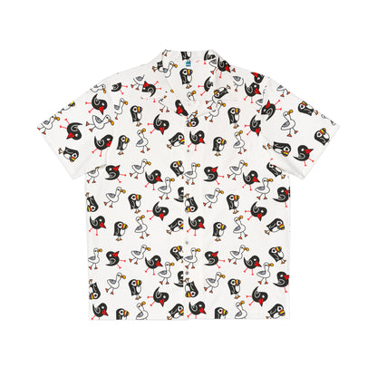 Cornish Seabirds -Short Sleeved Shirt