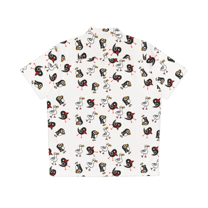 Cornish Seabirds -Short Sleeved Shirt