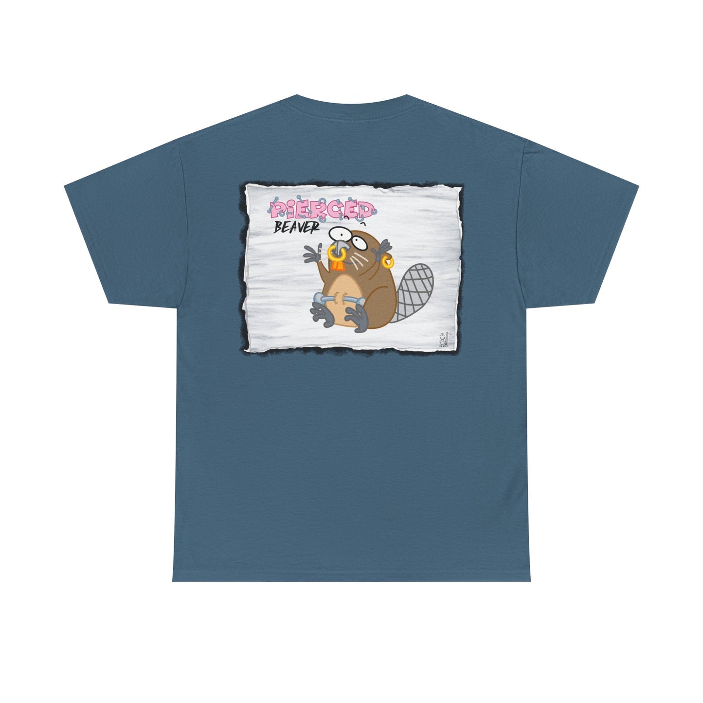 "Pierced Beaver” T-Shirt