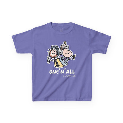 Kids “One’n’All Tee (Crayon Effect/Border White)