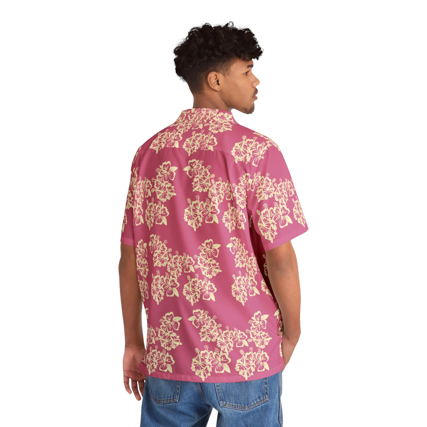 Hibiscus Blush  -Short Sleeved Shirt