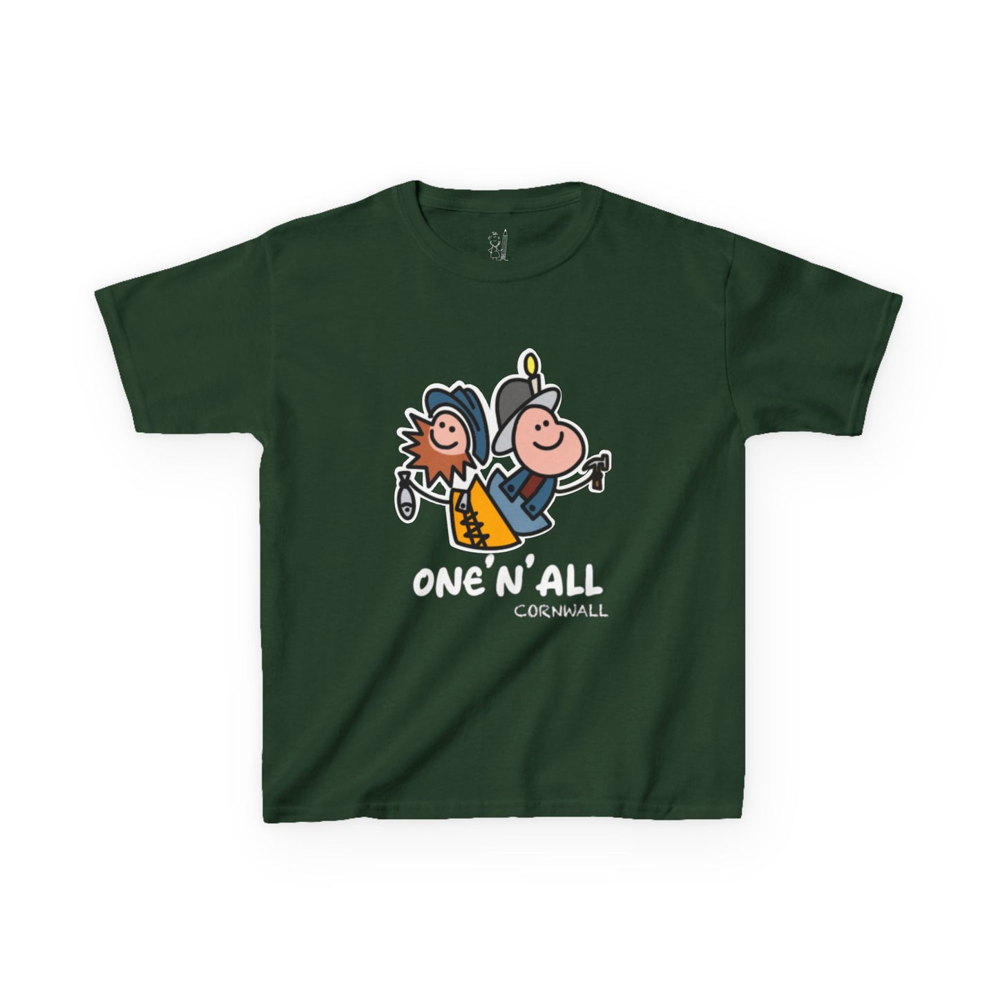 Kids “One’n’All Tee (Full Colour/Border White)