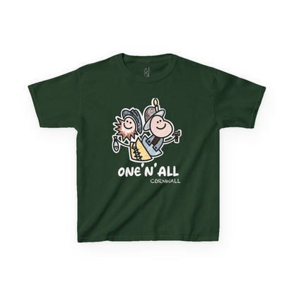 Kids “One’n’All Tee (Crayon Effect/Border White)